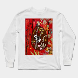 Panda Egg Long Sleeve T-Shirt